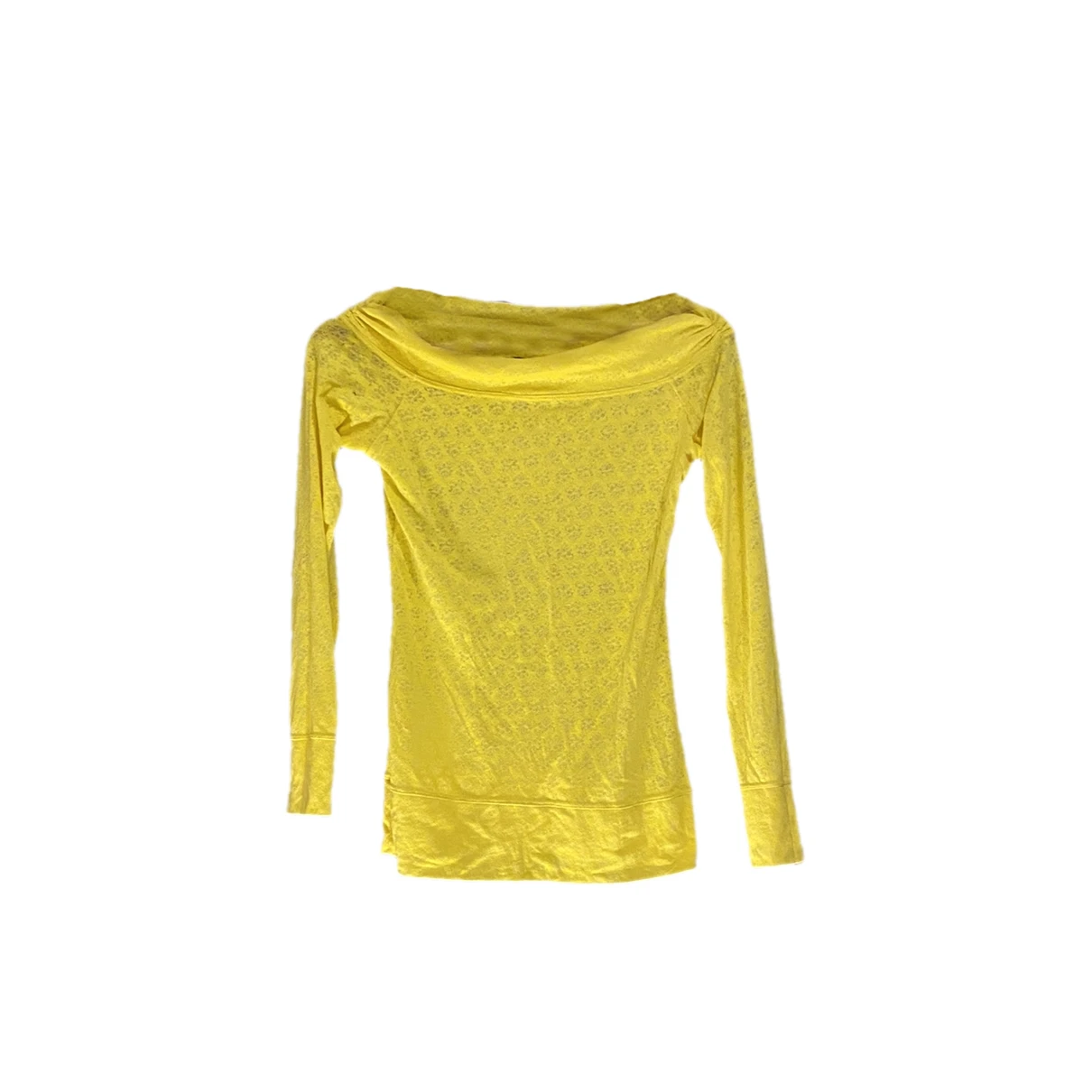 Pre-owned Guess Blouse In Yellow