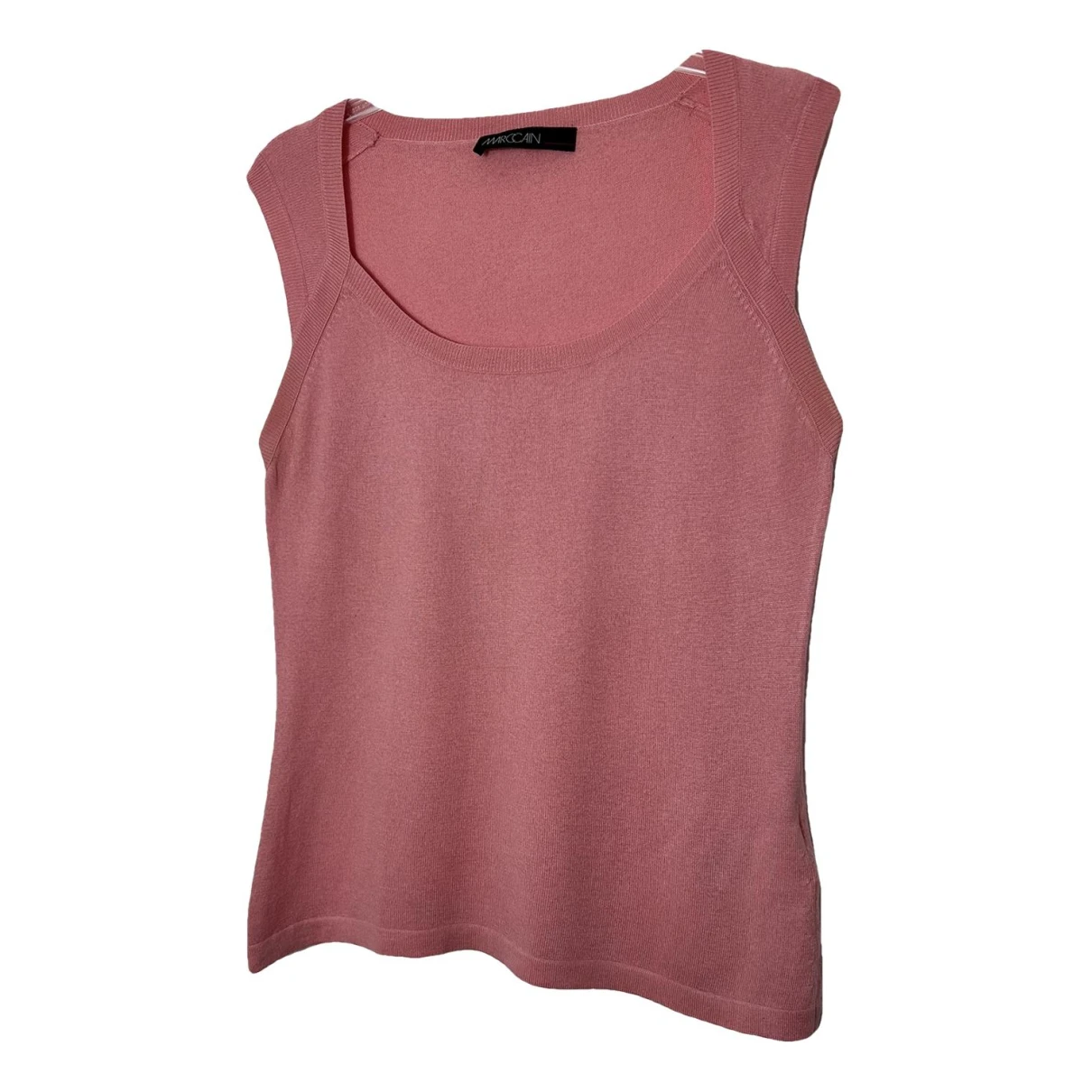 Pre-owned Marc Cain Cashmere T-shirt In Pink