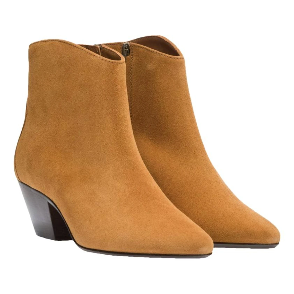 Pre-owned Isabel Marant Ankle Boots In Brown