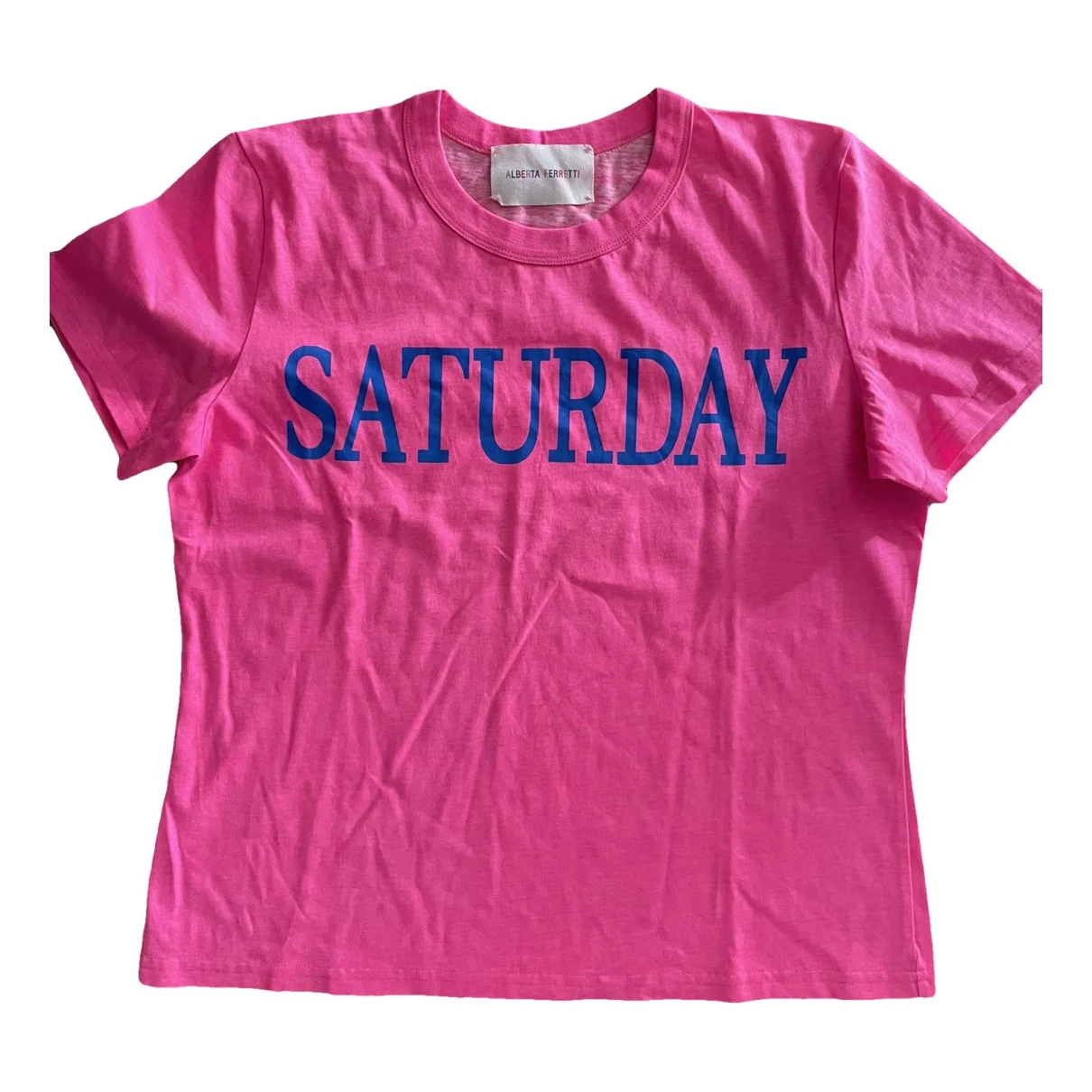 Pre-owned Alberta Ferretti T-shirt In Pink