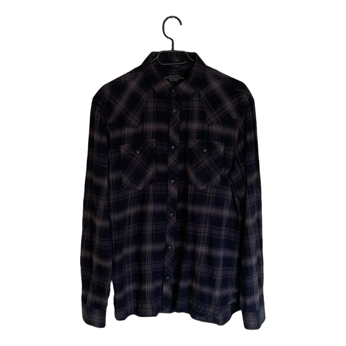 Pre-owned Allsaints Shirt In Brown