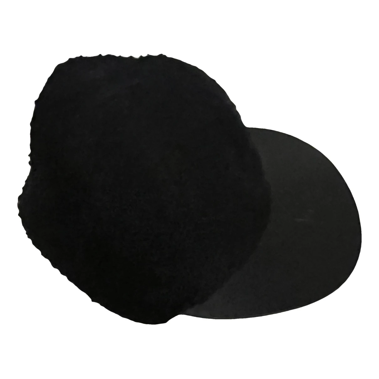 Pre-owned Super Duper Faux Fur Hat In Black