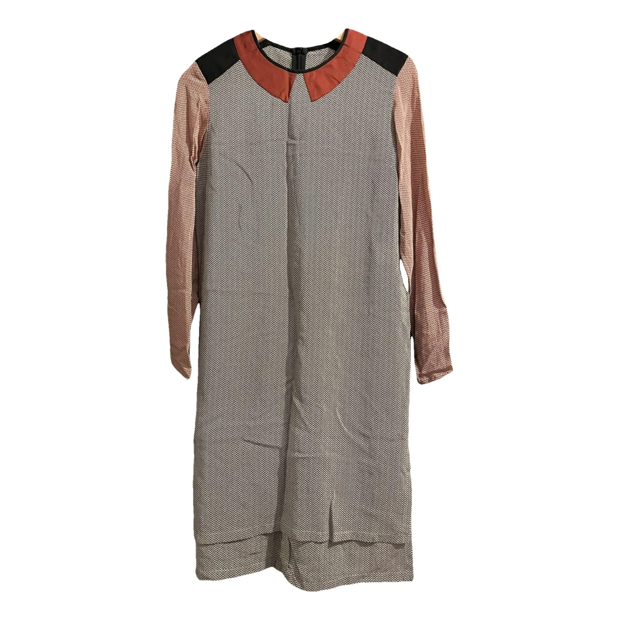 Pre-owned Stella Mccartney Silk Mid-length Dress In Other