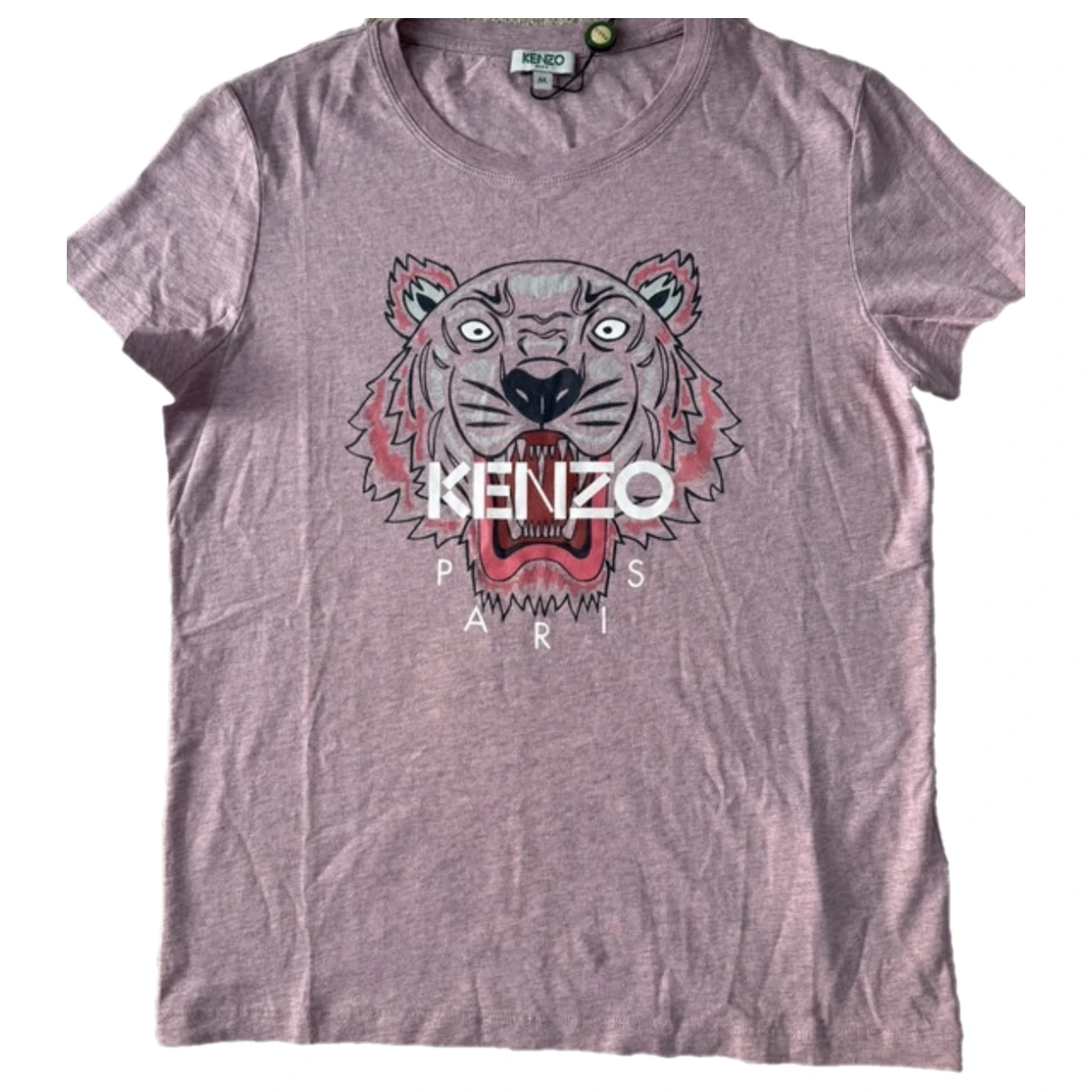 Pre-owned Kenzo Tiger T-shirt In Pink