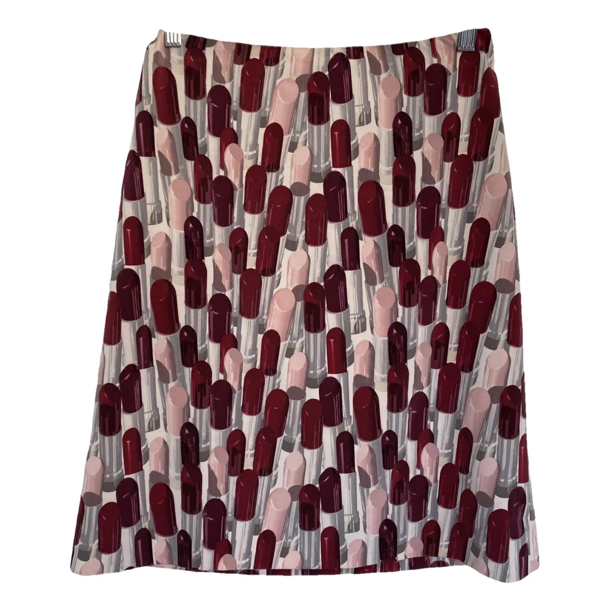 Pre-owned Prada Silk Mid-length Skirt In Other