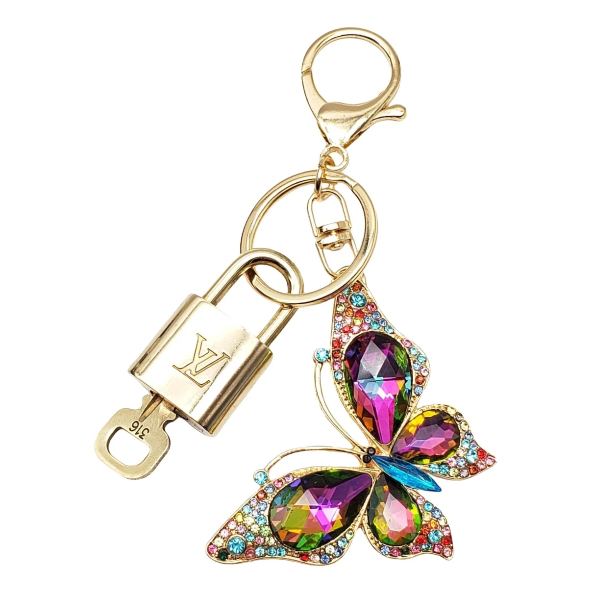 Pre-owned Louis Vuitton Bag Charm In Other