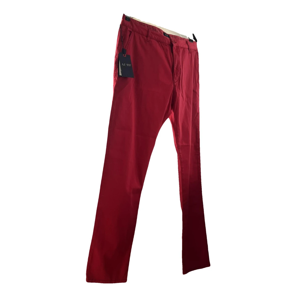 Pre-owned Armani Jeans Jeans In Red