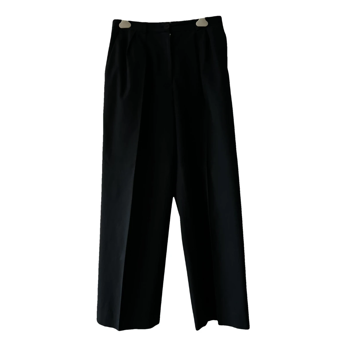Pre-owned The Row Large Pants In Black