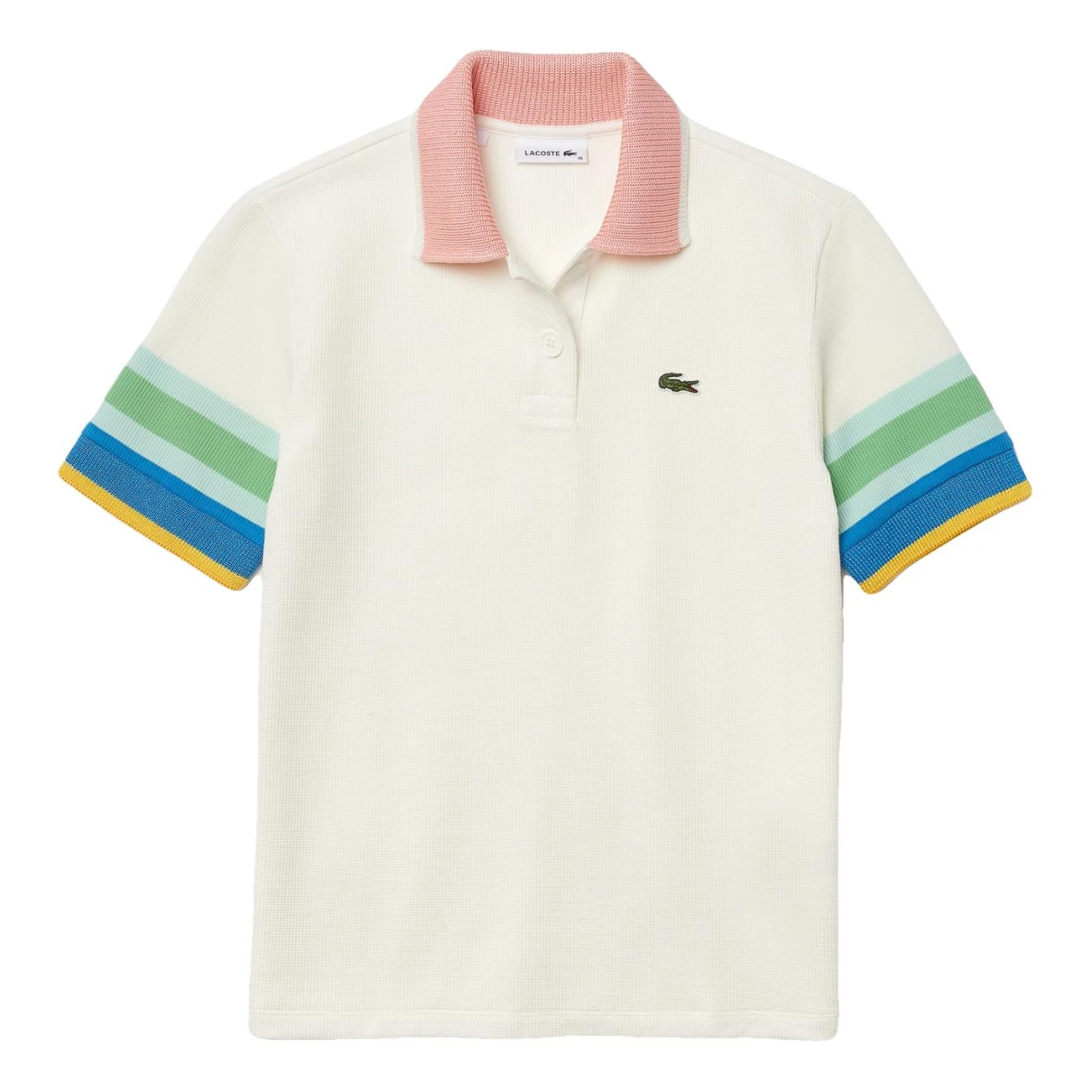 Pre-owned Lacoste Polo In White