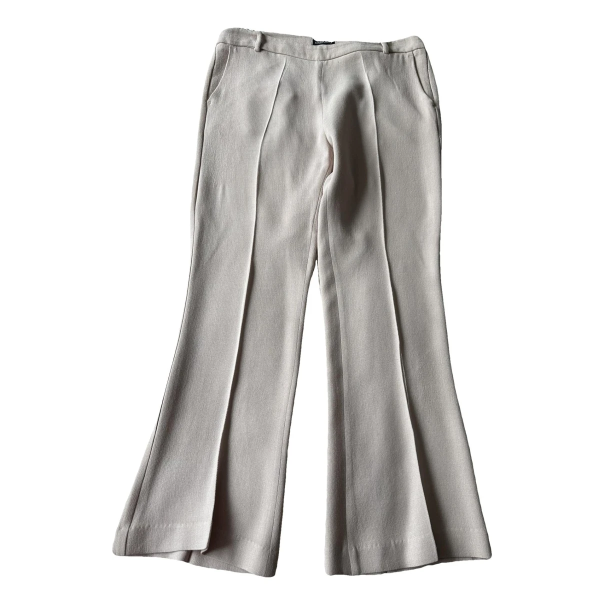 Pre-owned Ermanno Scervino Trousers In Pink