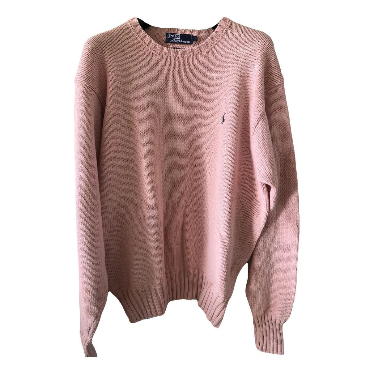 Pre-owned Polo Ralph Lauren Knitwear & Sweatshirt In Pink