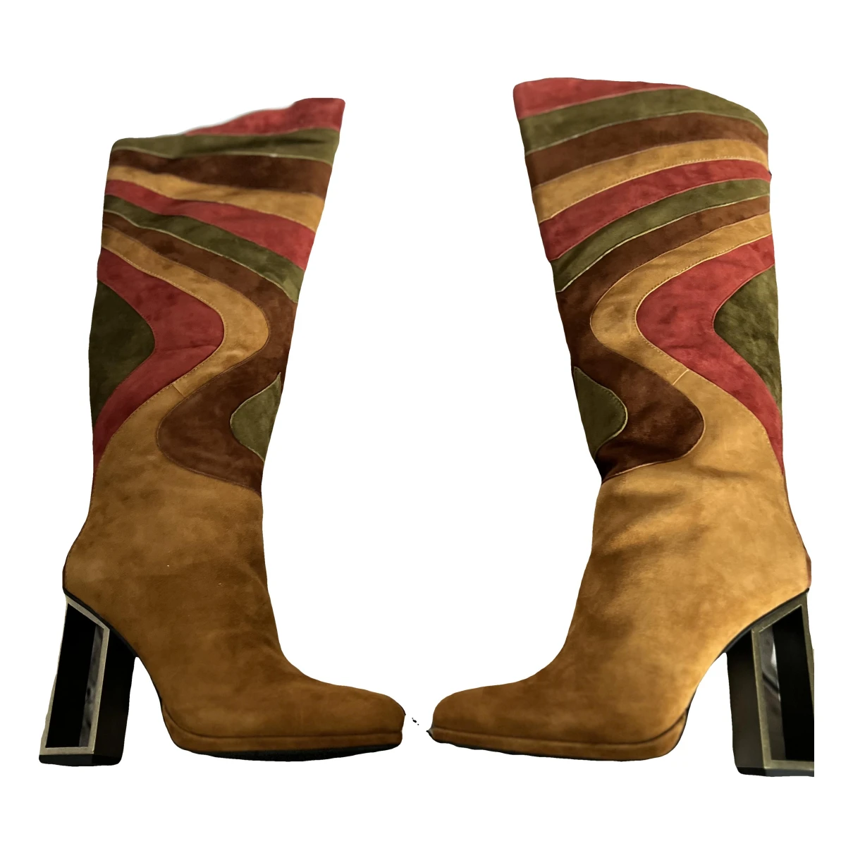 Pre-owned Jeffrey Campbell Boots In Multicolour