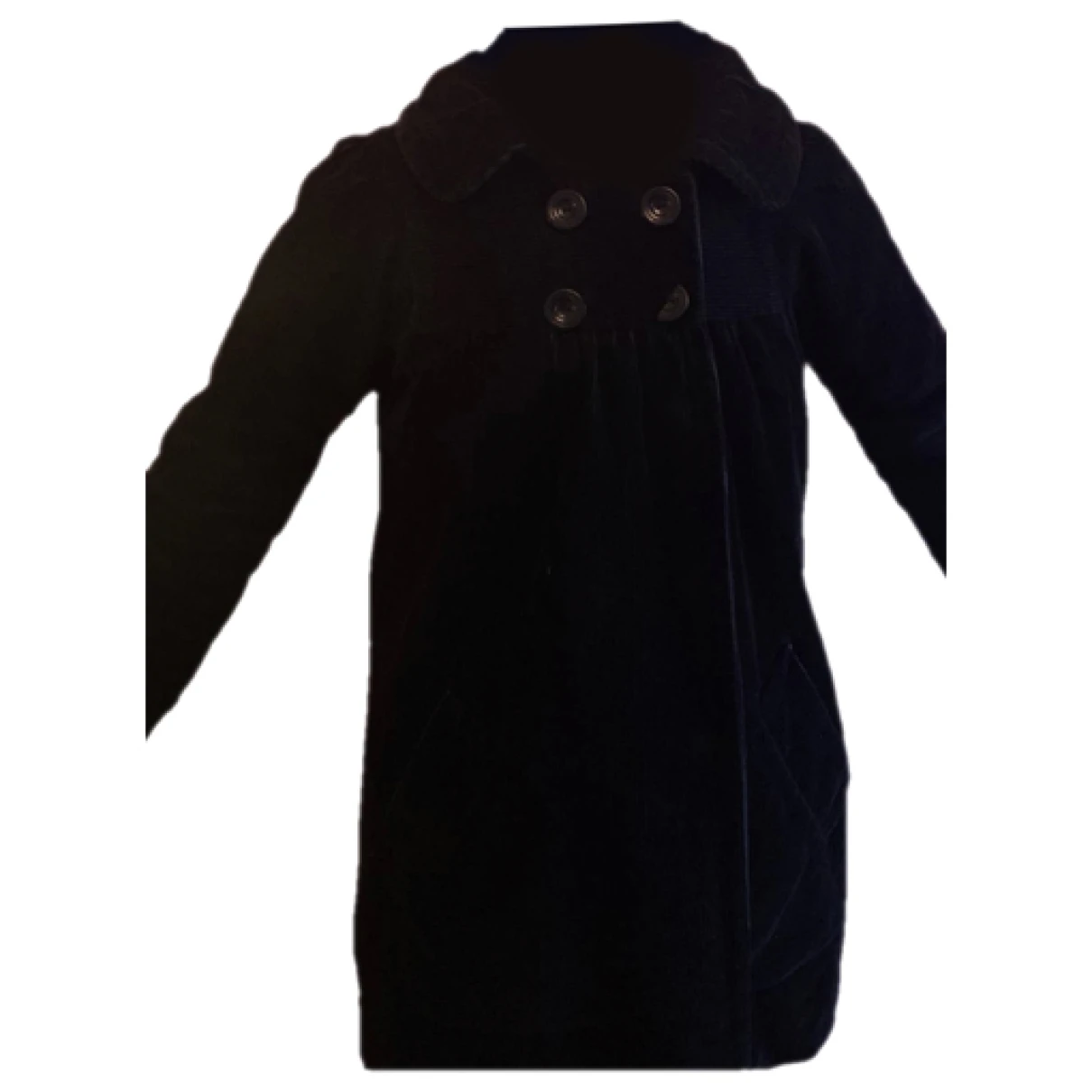 Pre-owned Fiorucci Coat In Black