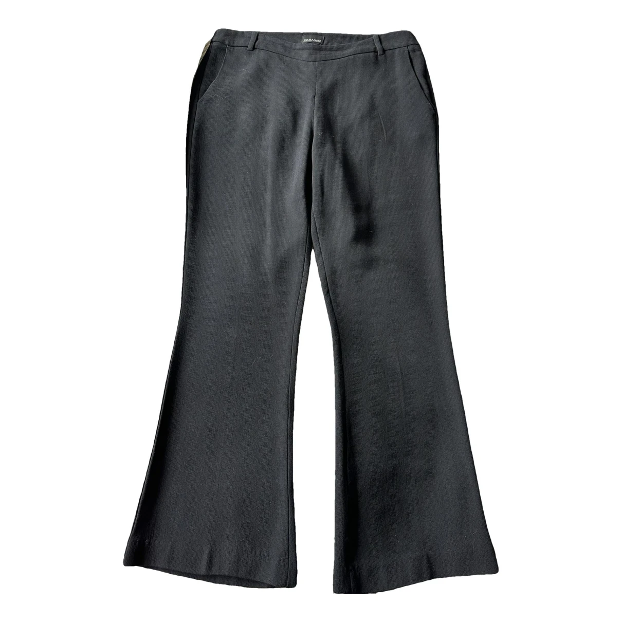 Pre-owned Ermanno Scervino Trousers In Black