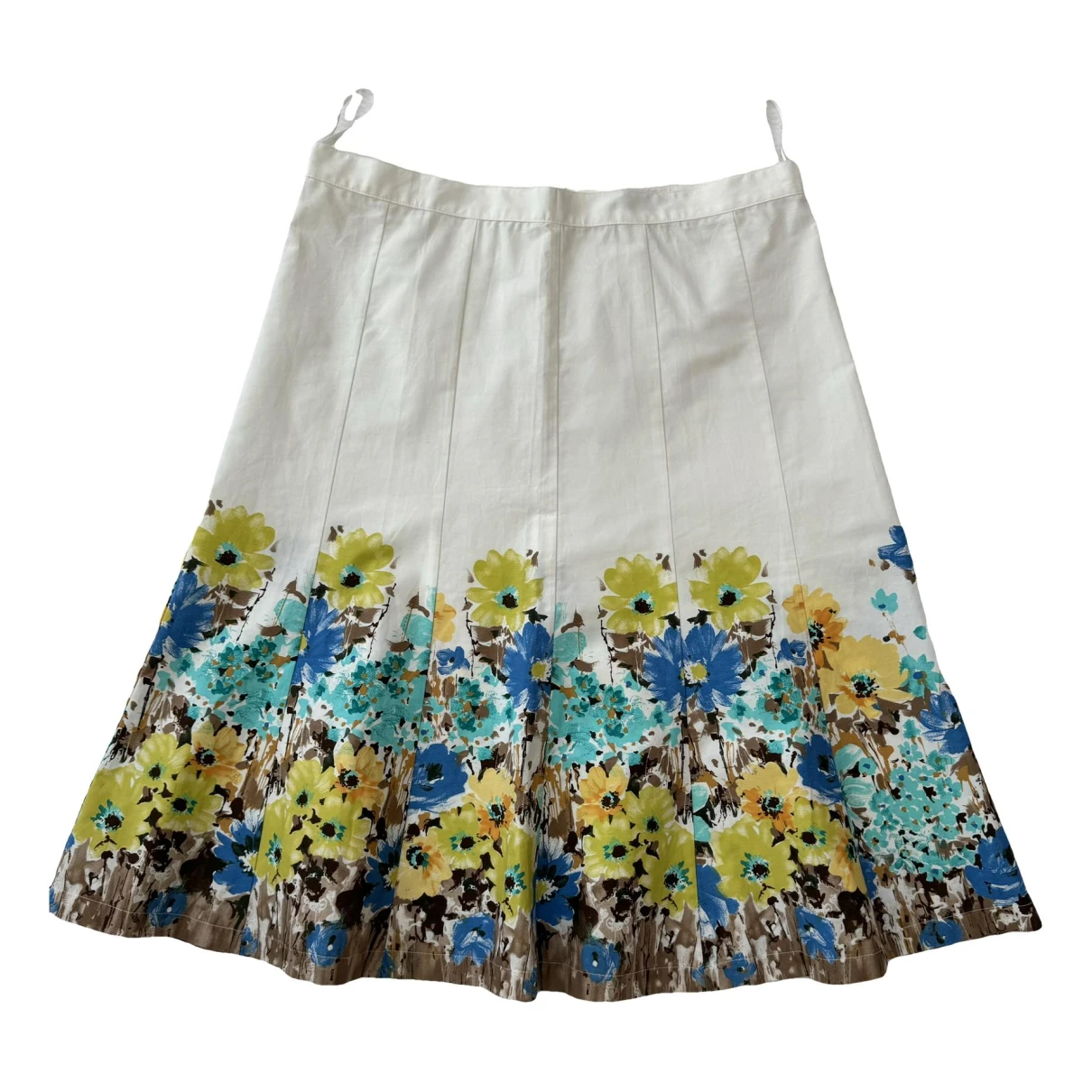 Pre-owned Ganni Mid-length Skirt In Multicolour