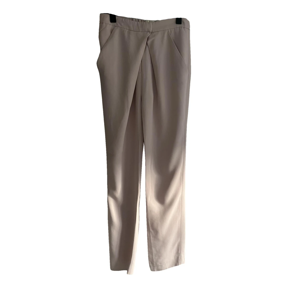 Pre-owned Maje Carot Pants In Pink