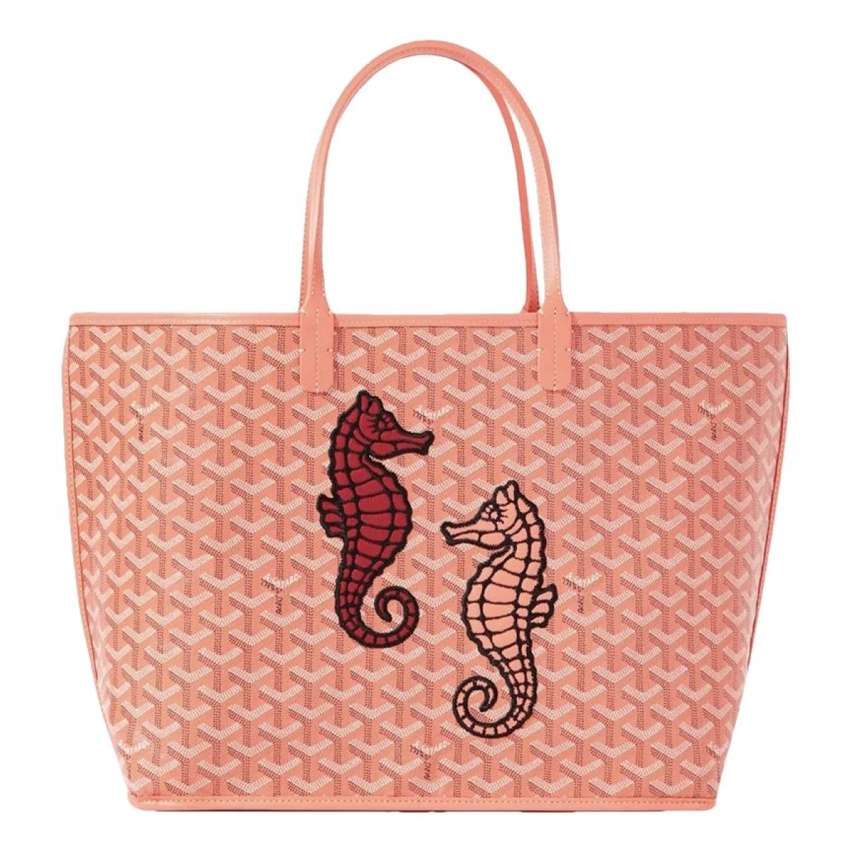 Pre-owned Goyard Anjou Leather Tote In Other