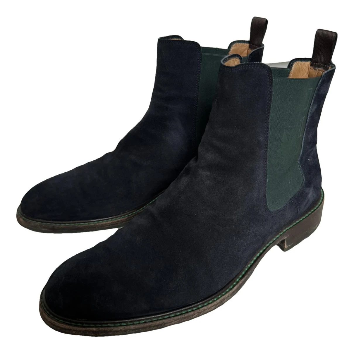 Pre-owned Etro Boots In Blue