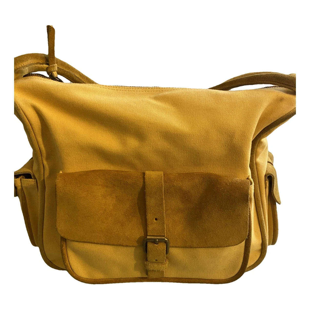 Pre-owned Miu Miu Handbag In Yellow