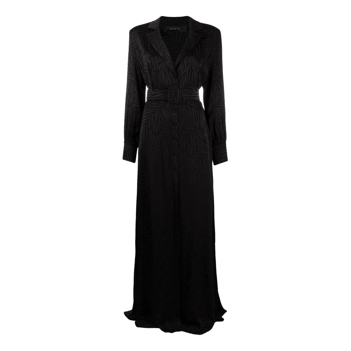 Pre-owned Federica Tosi Maxi Dress In Black