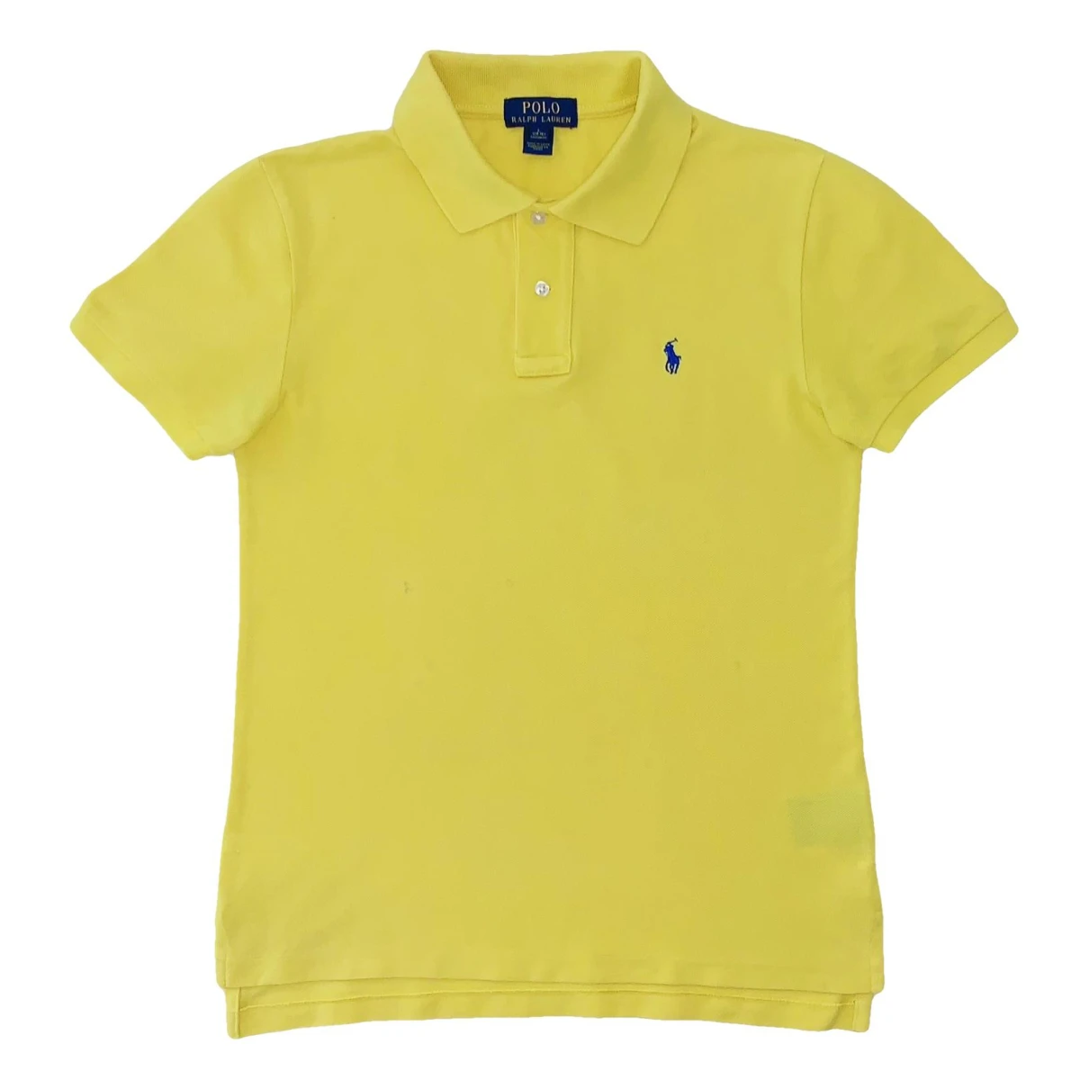 Pre-owned Polo Ralph Lauren Polo Shirt In Yellow