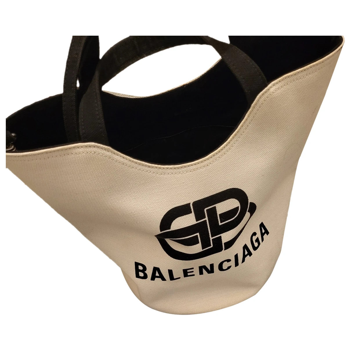Pre-owned Balenciaga Leather Crossbody Bag In Beige