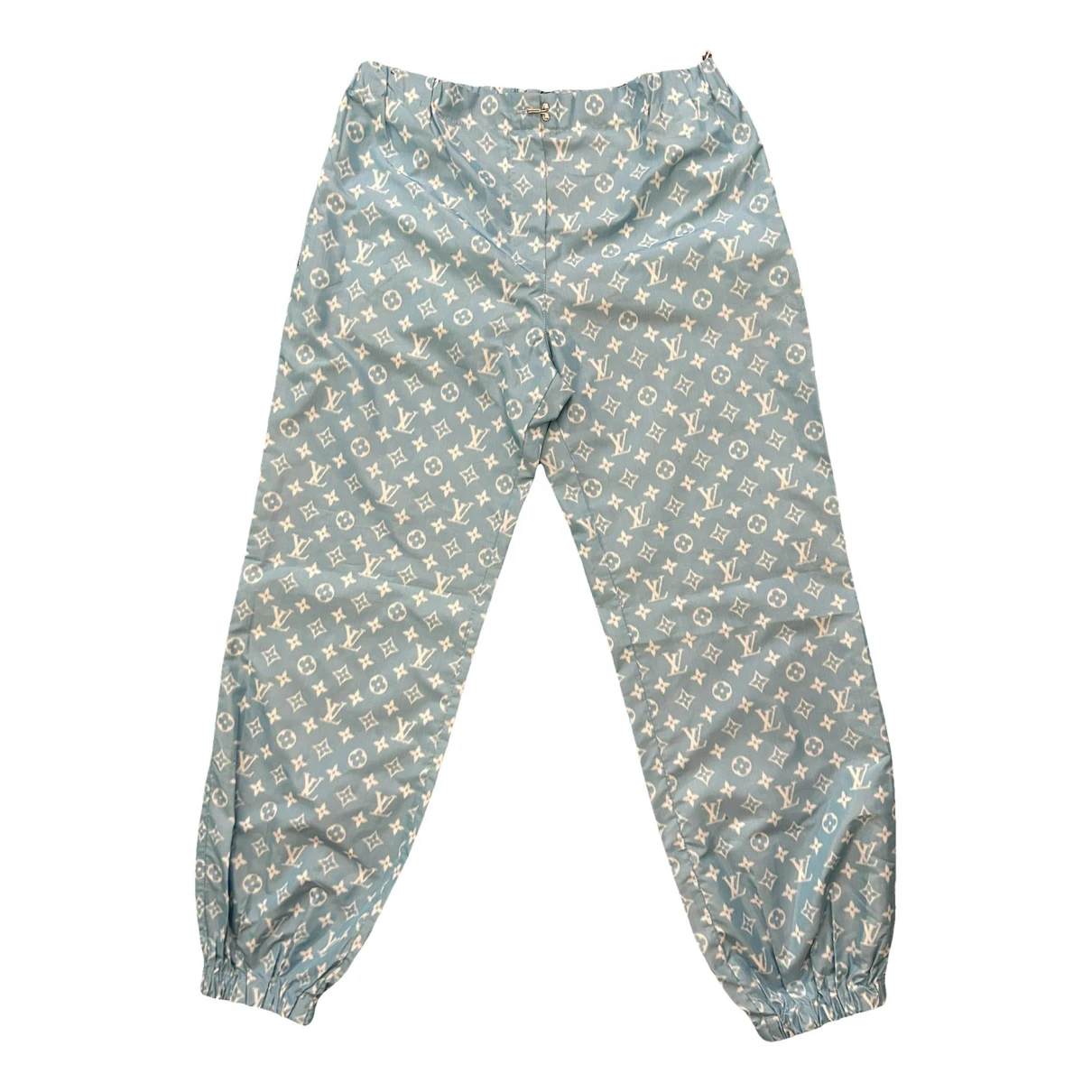 Pre-owned Louis Vuitton Trousers In Blue