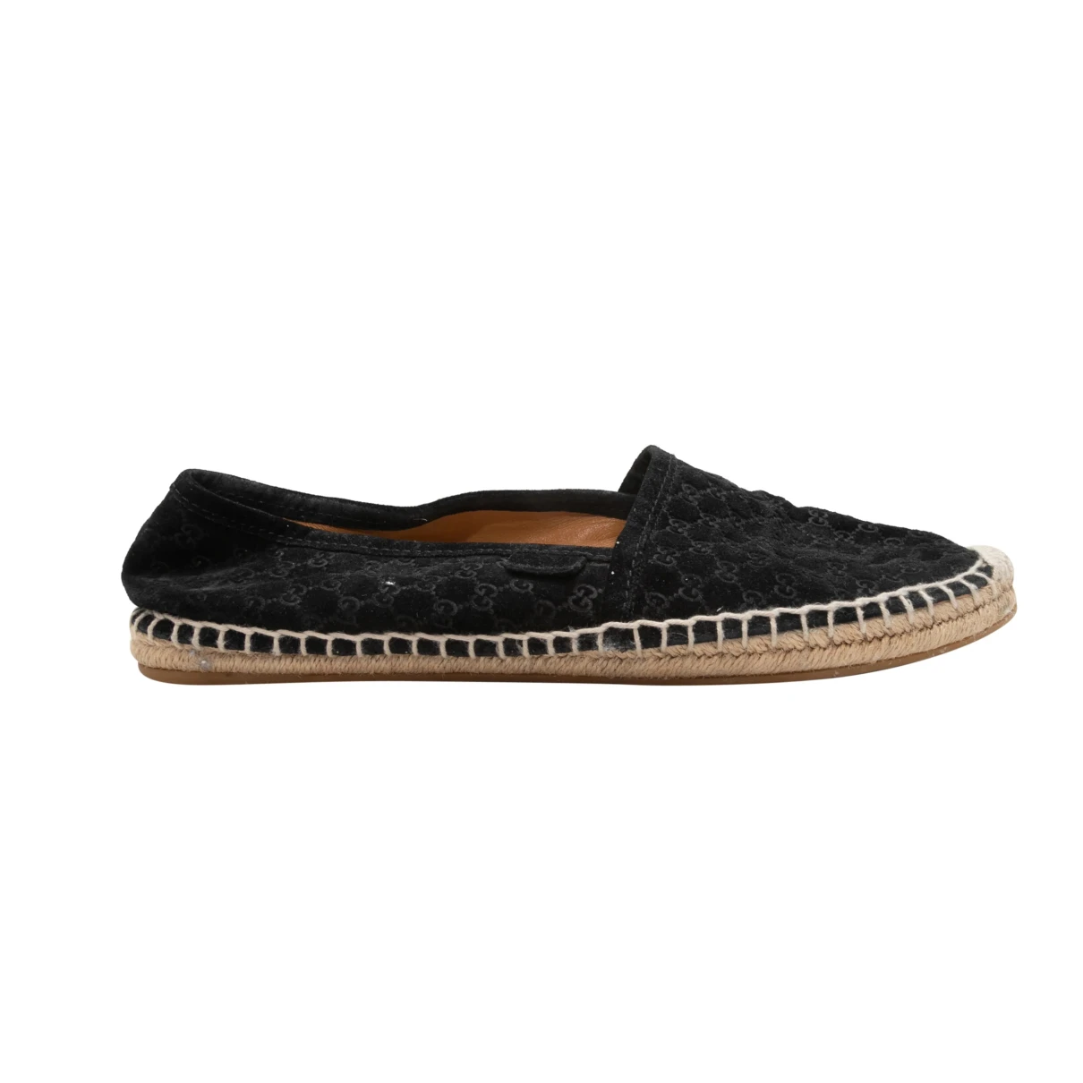 Pre-owned Gucci Espadrilles In Black