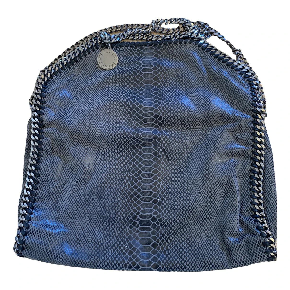 Pre-owned Stella Mccartney Falabella Leather Handbag In Grey