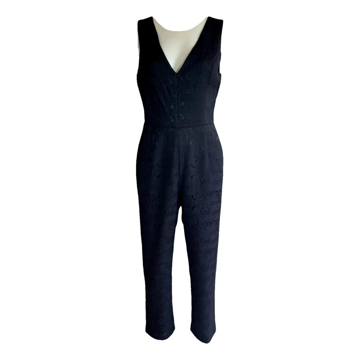 Pre-owned Erin Fetherston Jumpsuit In Black