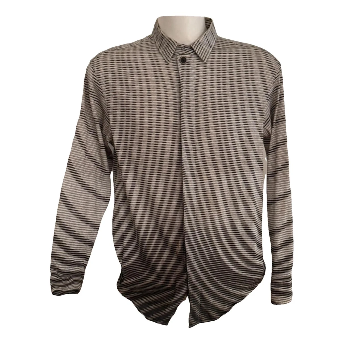 Pre-owned Giorgio Armani Shirt In Grey