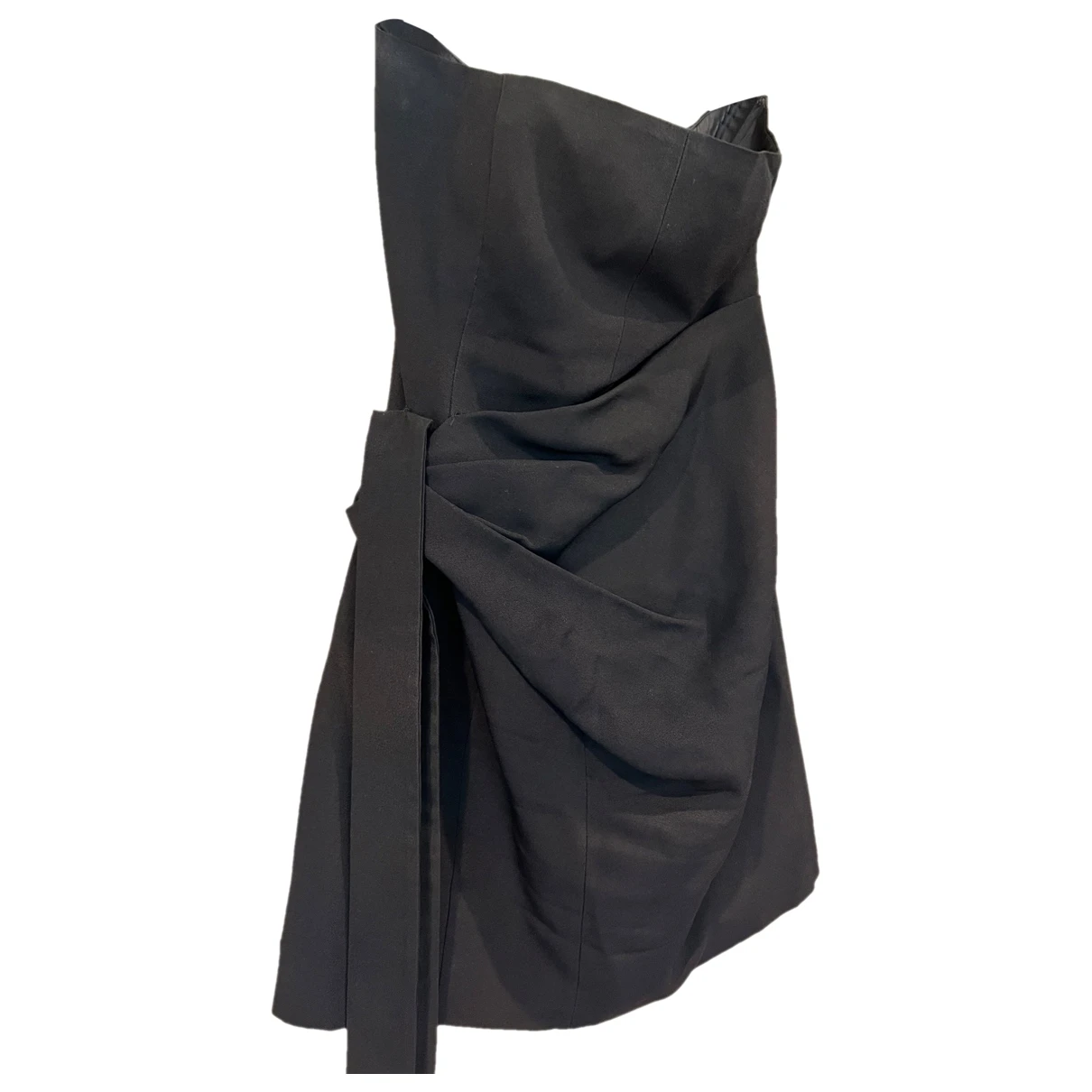 Pre-owned Gauge81 Mini Dress In Black