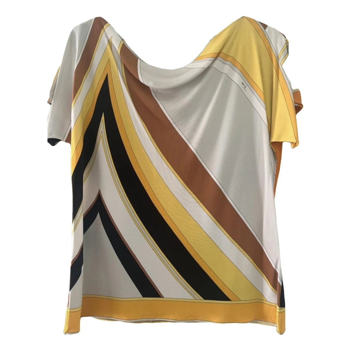 Pre-owned Emilio Pucci T-shirt In White
