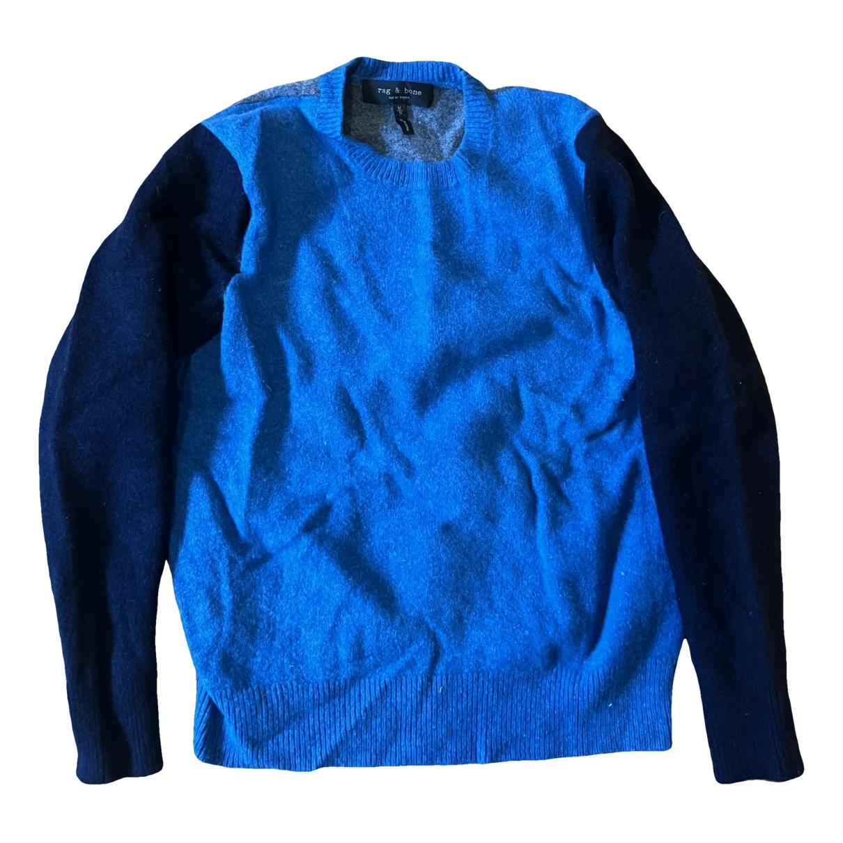 Pre-owned Rag & Bone Wool Sweatshirt In Blue