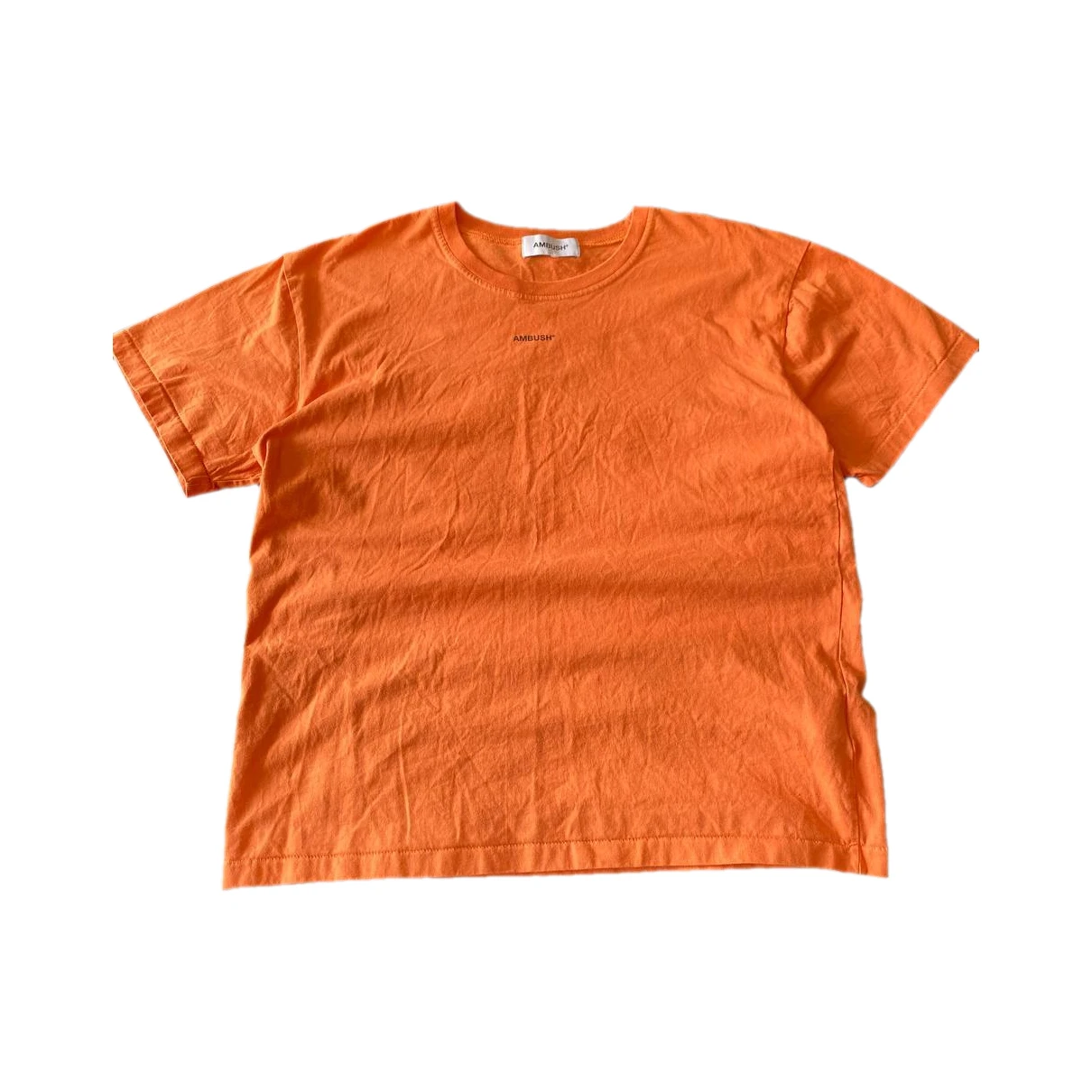 Pre-owned Ambush T-shirt In Orange
