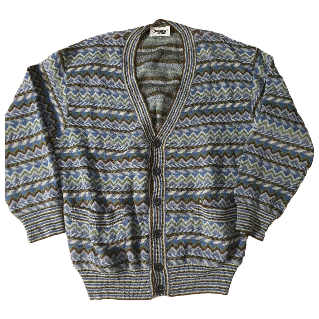 Pre-owned Missoni Wool Pull In Multicolour