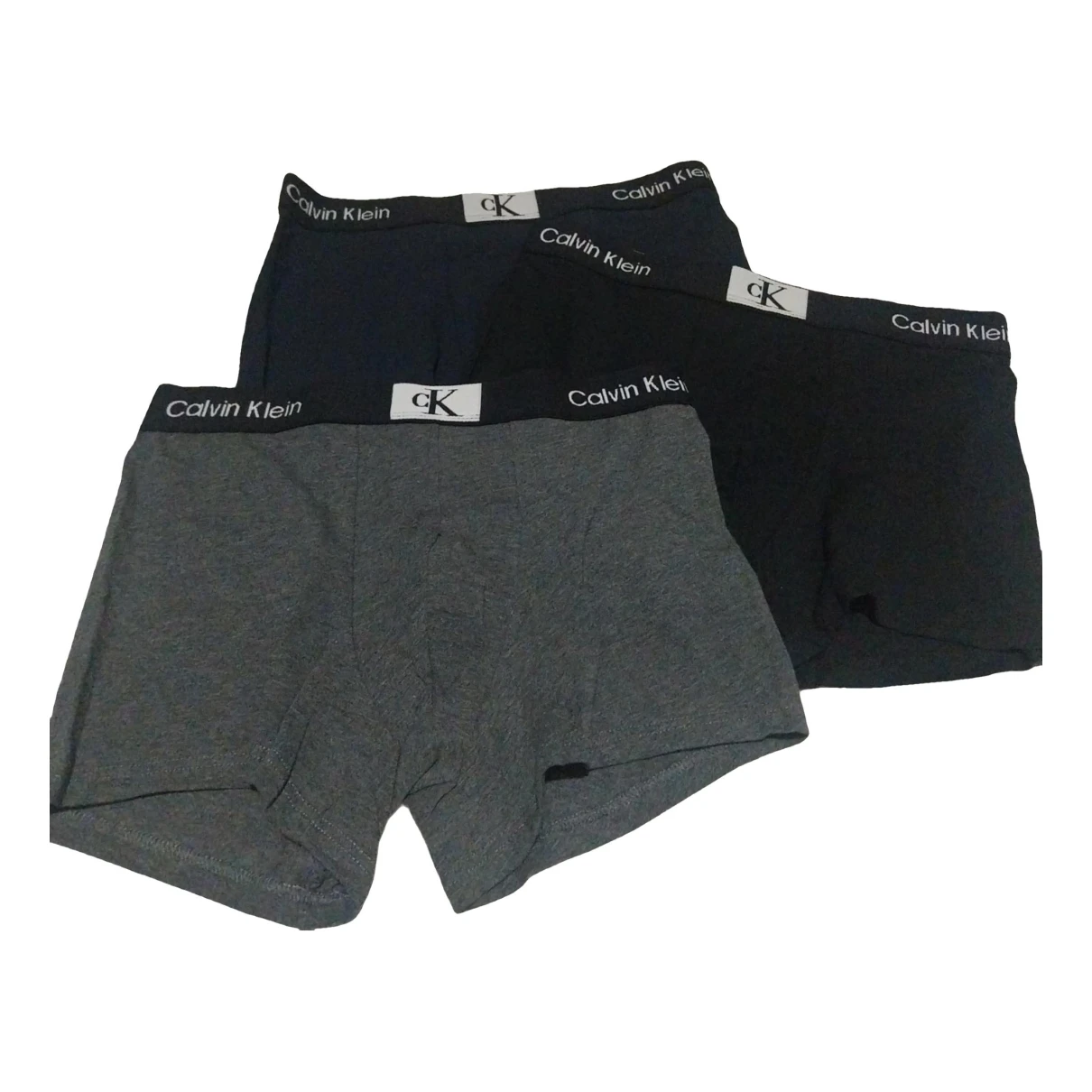 Pre-owned Calvin Klein Shorts In Grey