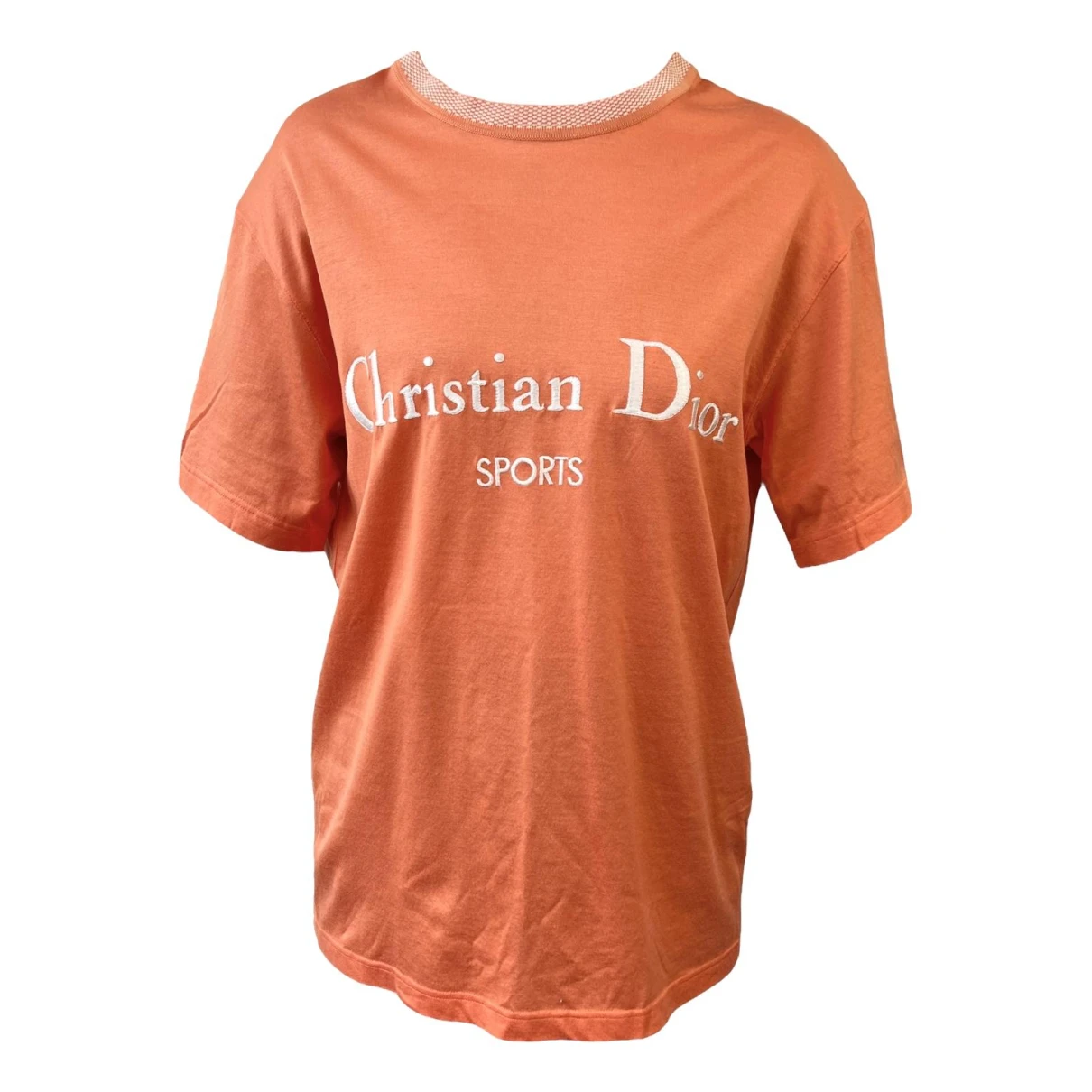 Pre-owned Dior T-shirt In Orange