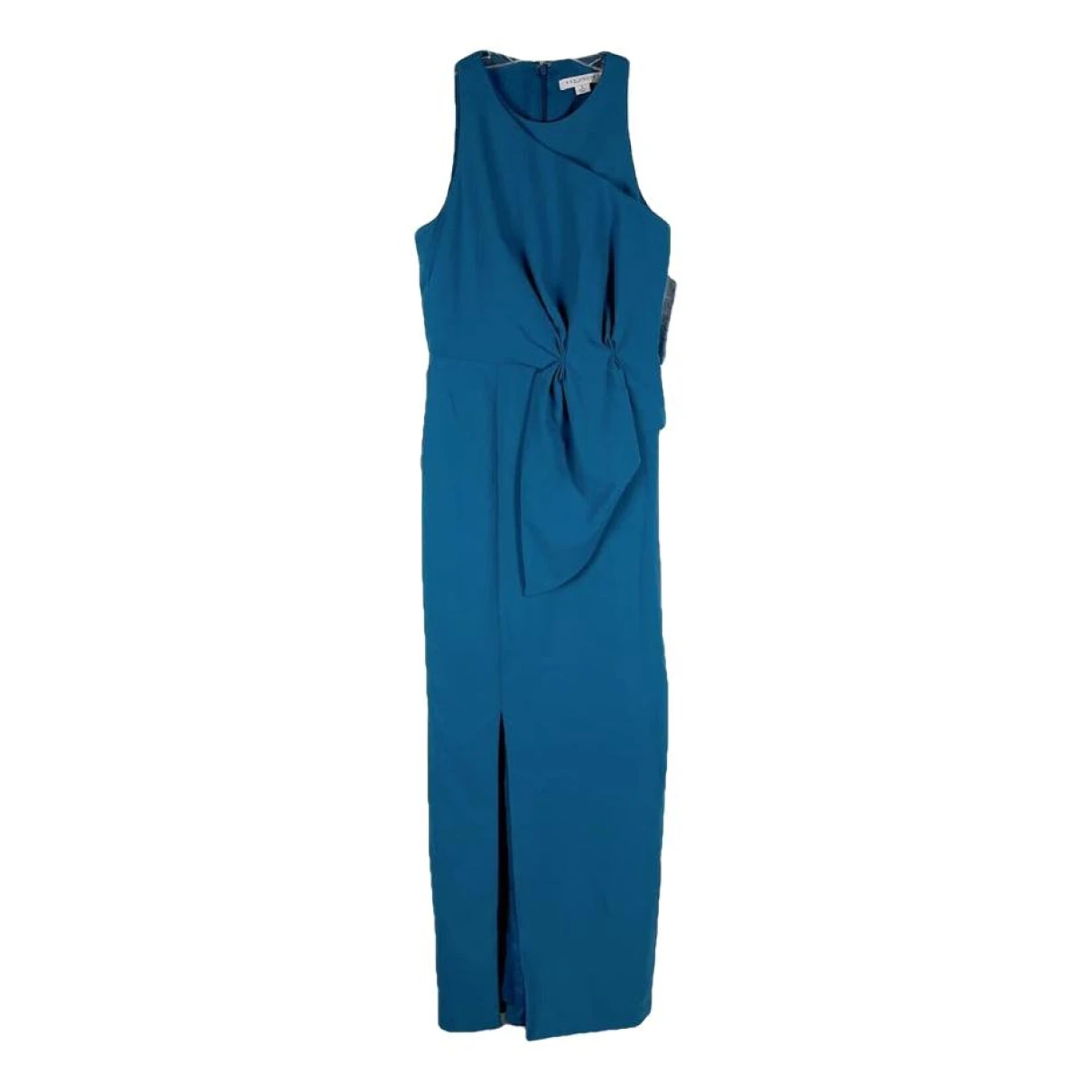Pre-owned Kay Unger Maxi Dress In Blue