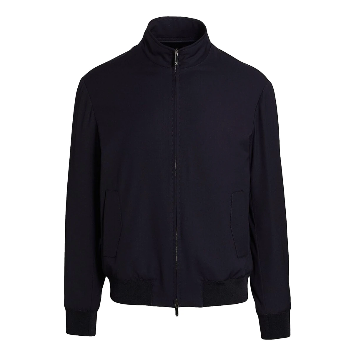 Pre-owned Emporio Armani Cashmere Jacket In Navy