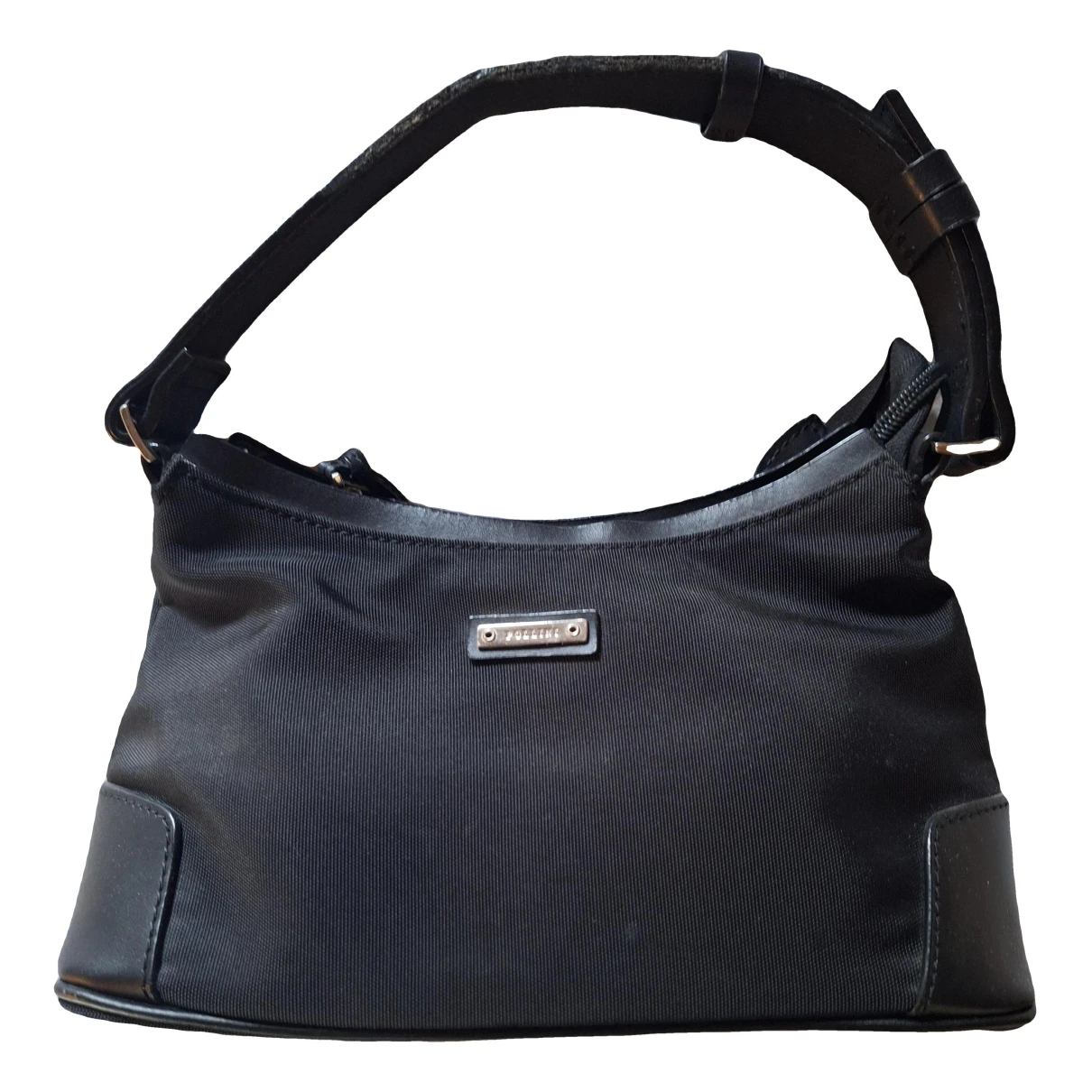 Pre-owned Pollini Leather Handbag In Black