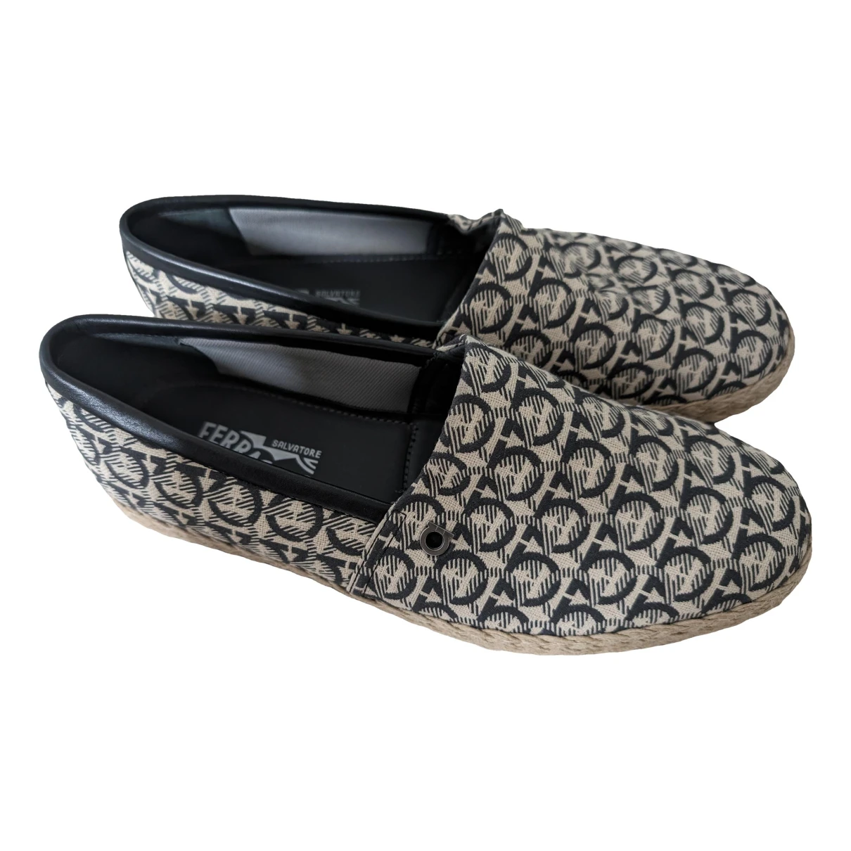 Pre-owned Ferragamo Cloth Espadrilles In Other