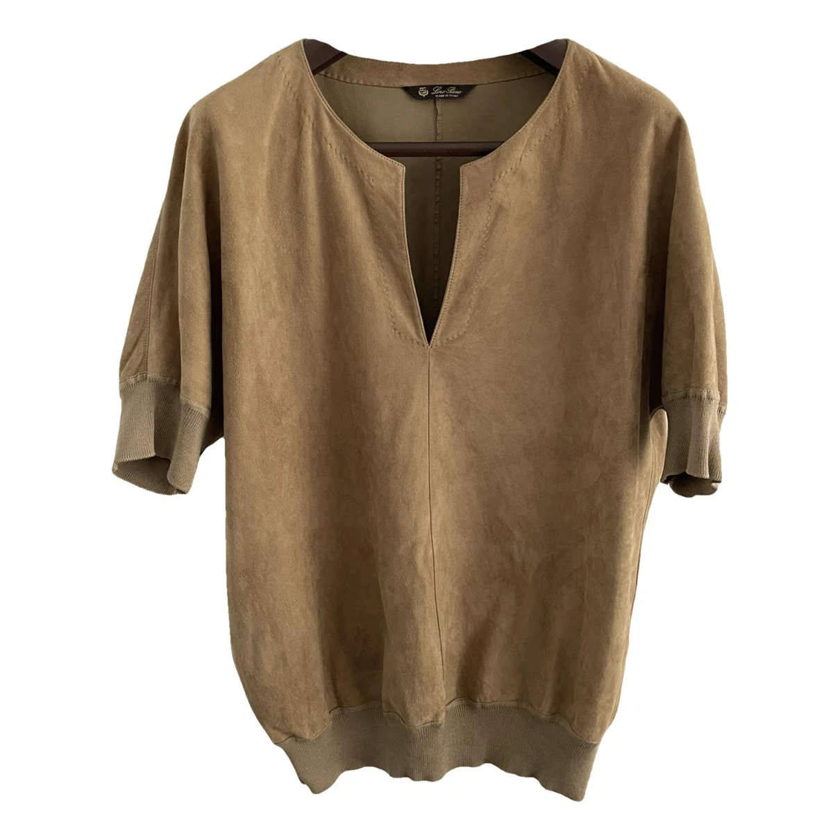 Pre-owned Loro Piana Leather Blouse In Other