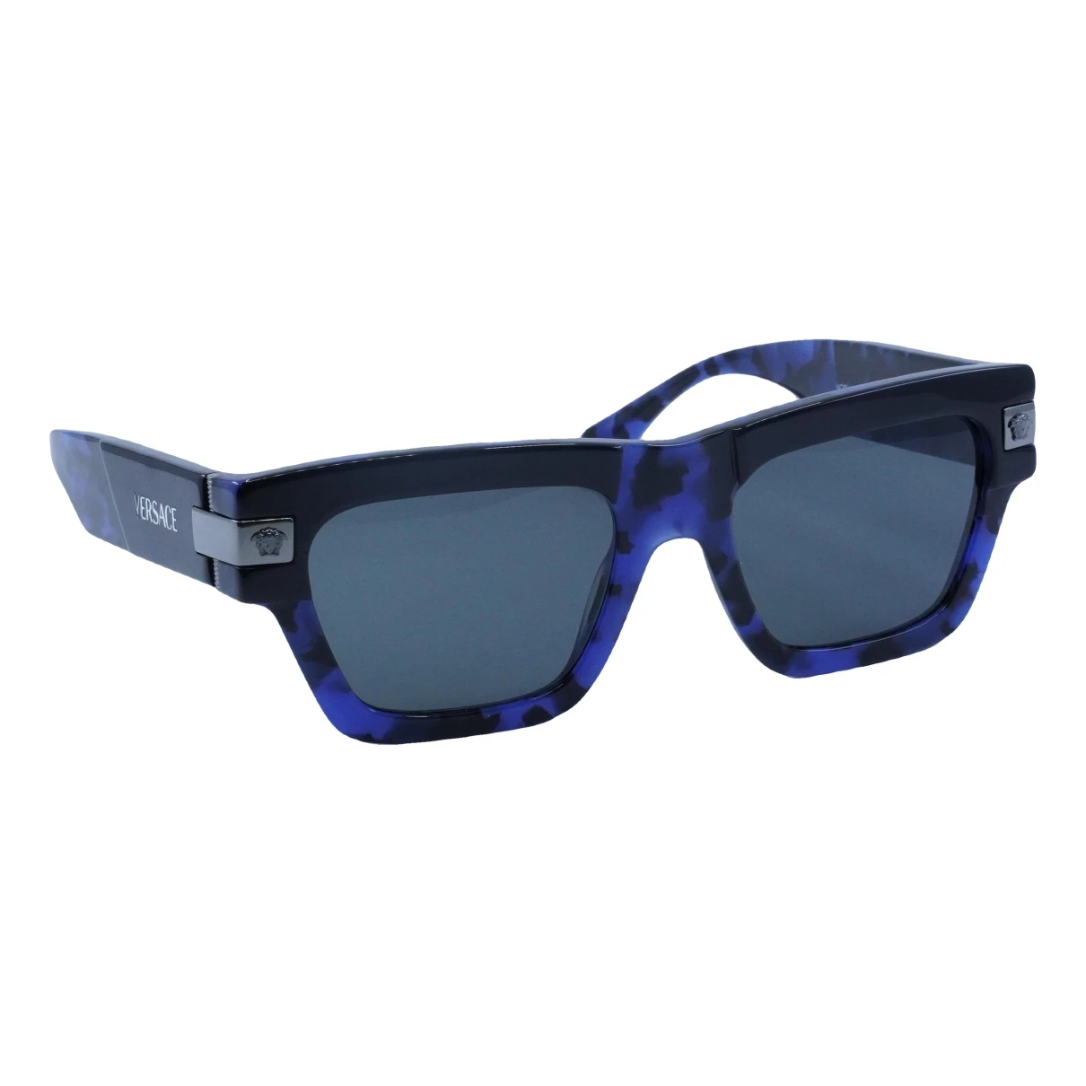 Pre-owned Versace Sunglasses In Blue