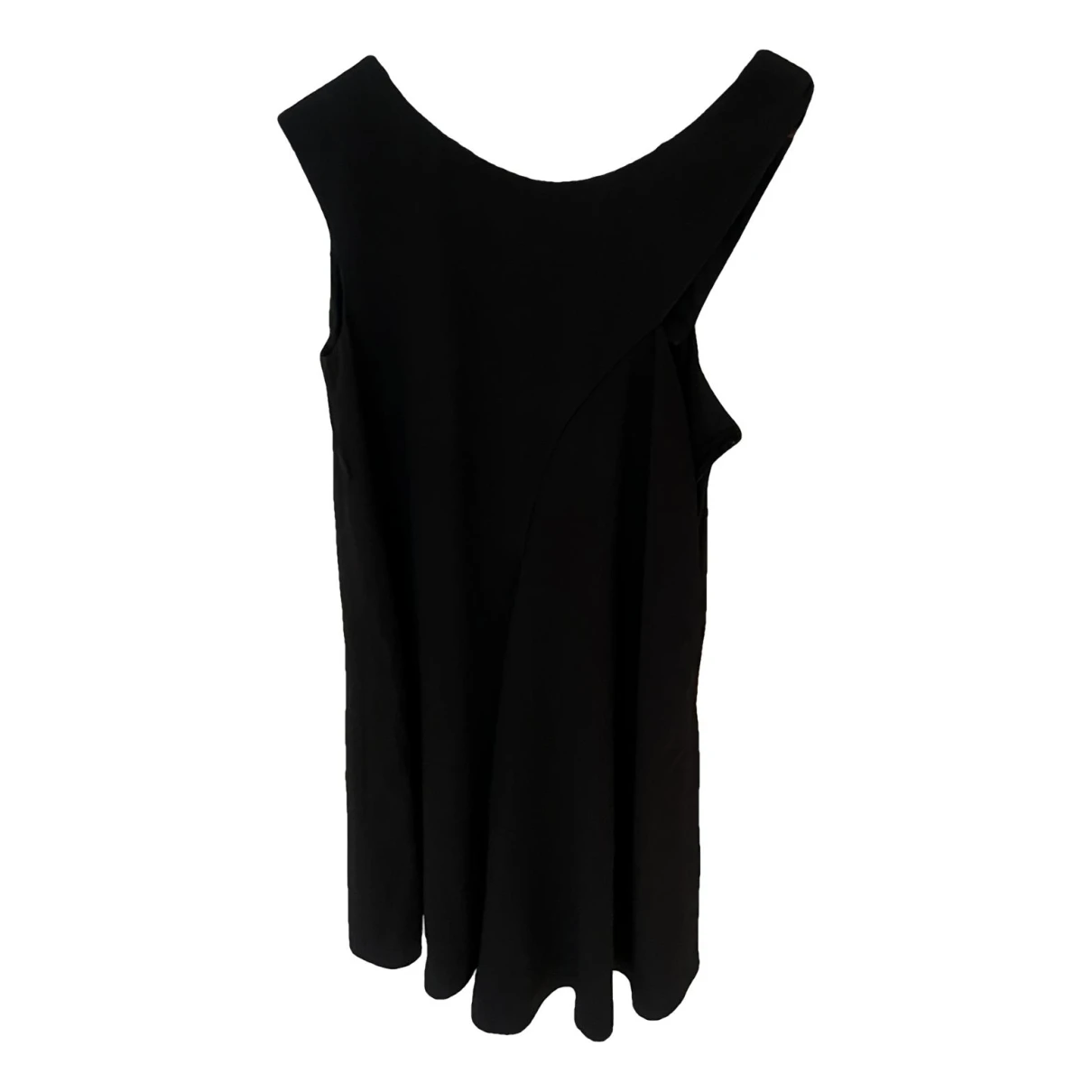 Pre-owned Chloé Silk Mini Dress In Black