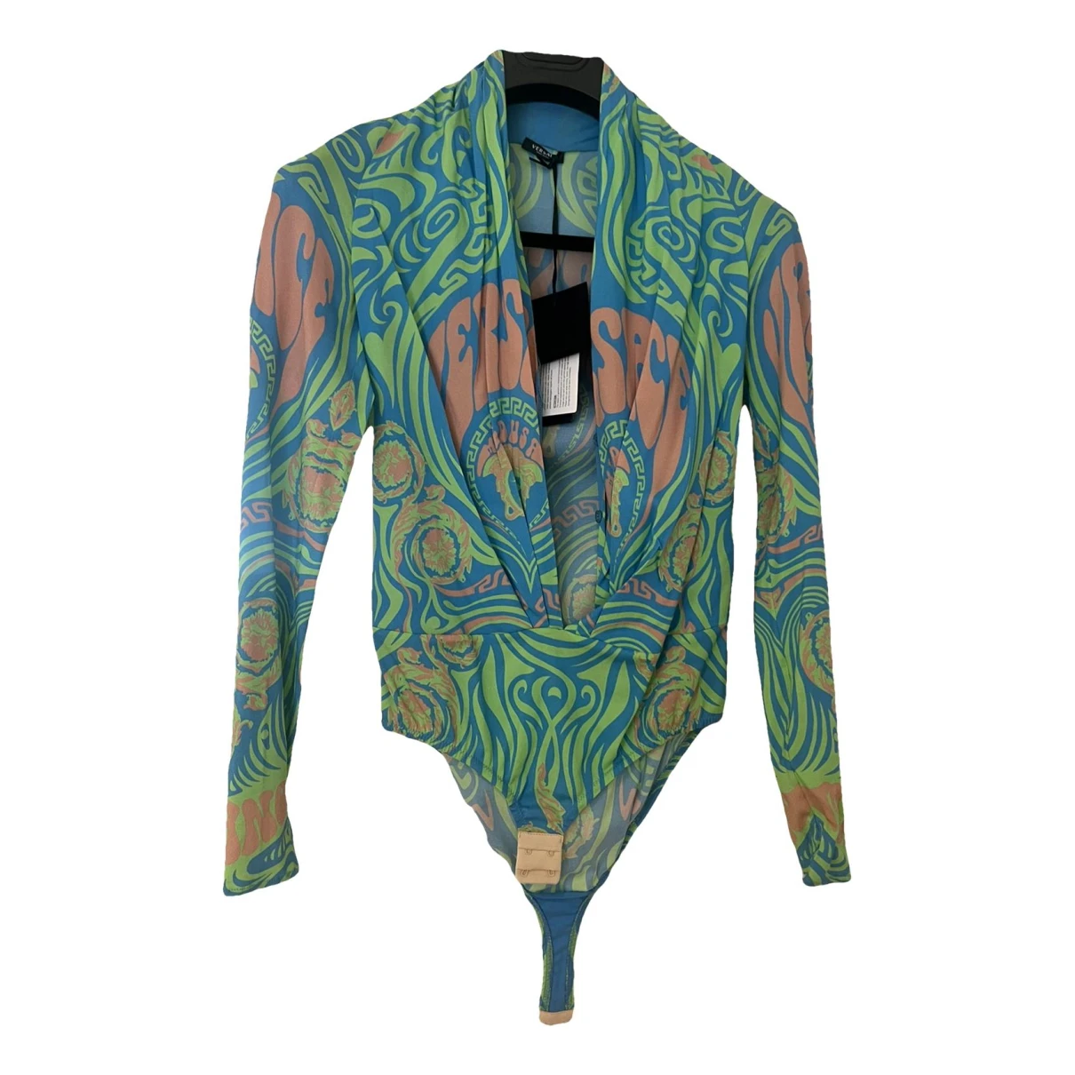 Pre-owned Versace Blouse In Multicolour