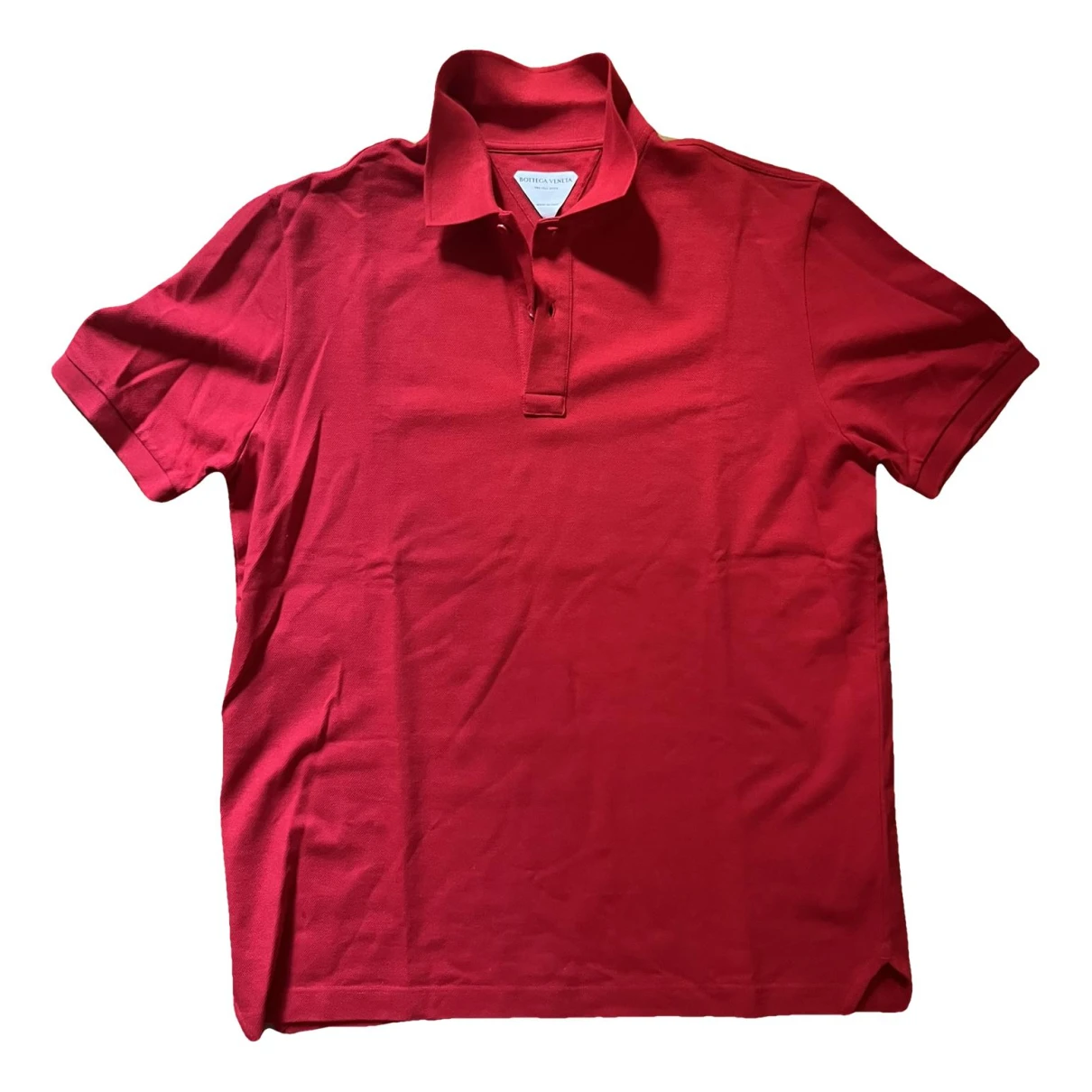 Pre-owned Bottega Veneta Polo Shirt In Red