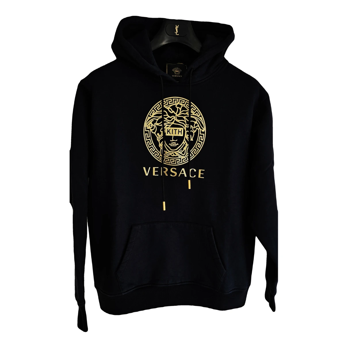 Pre-owned Versace Sweatshirt In Navy