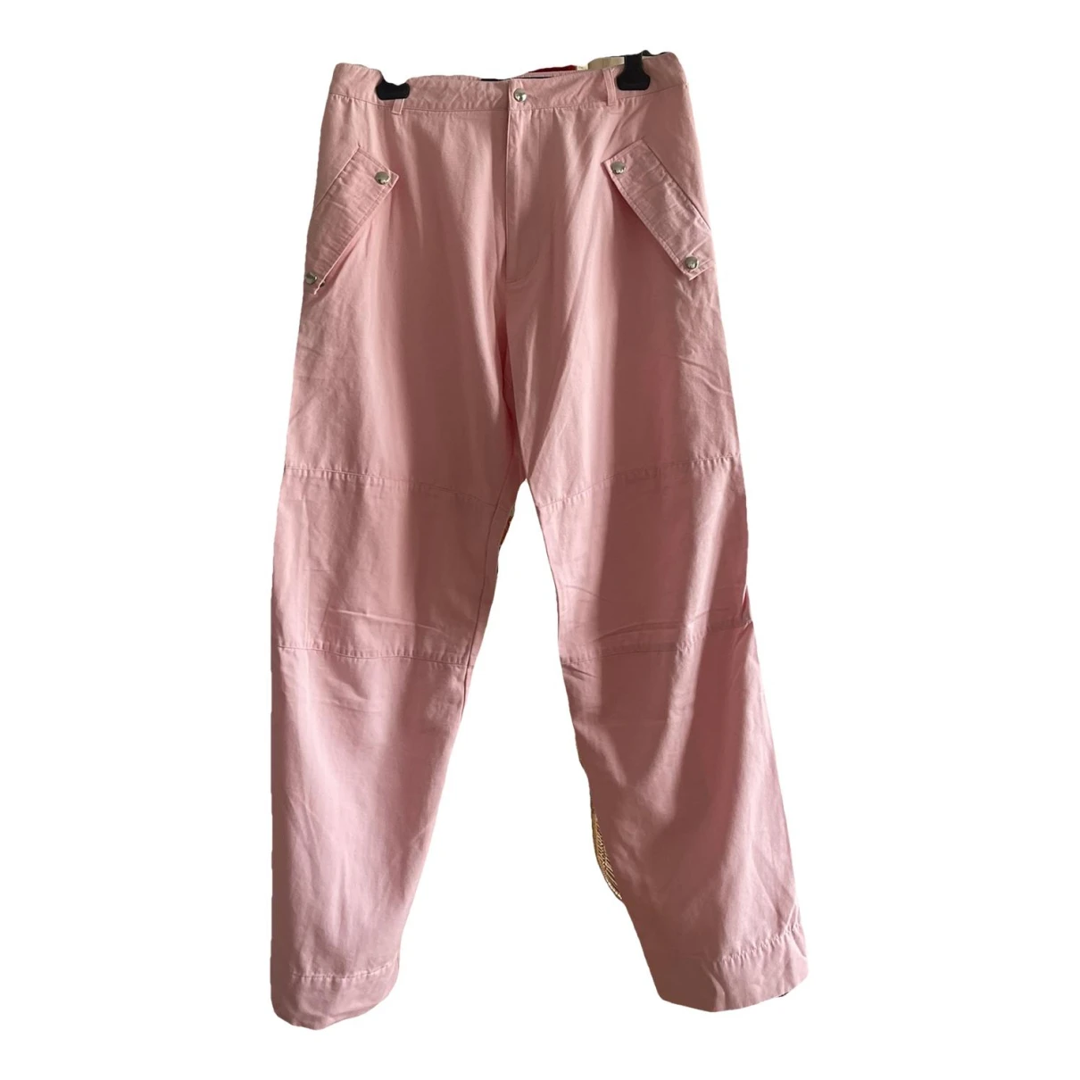 Pre-owned Walter Van Beirendonck Trousers In Pink