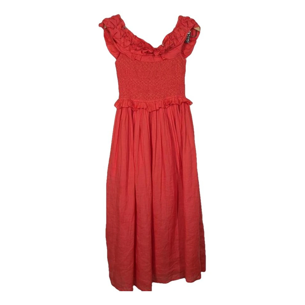 Pre-owned Sea New York Mid-length Dress In Red